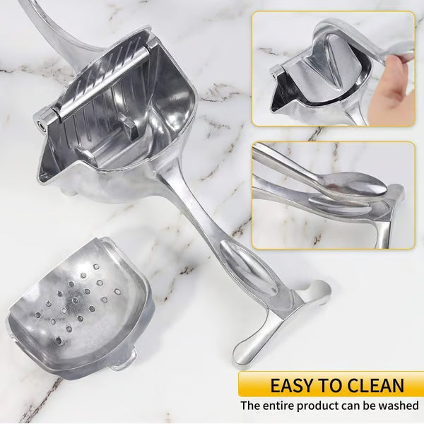 Aluminum Alloy Fresh Fruit Juice Extractor ~ Fresh-squeezed juice in seconds.
