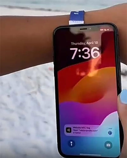 NFC Scripture Bracelet ~ Daily inspiration at your fingertips-