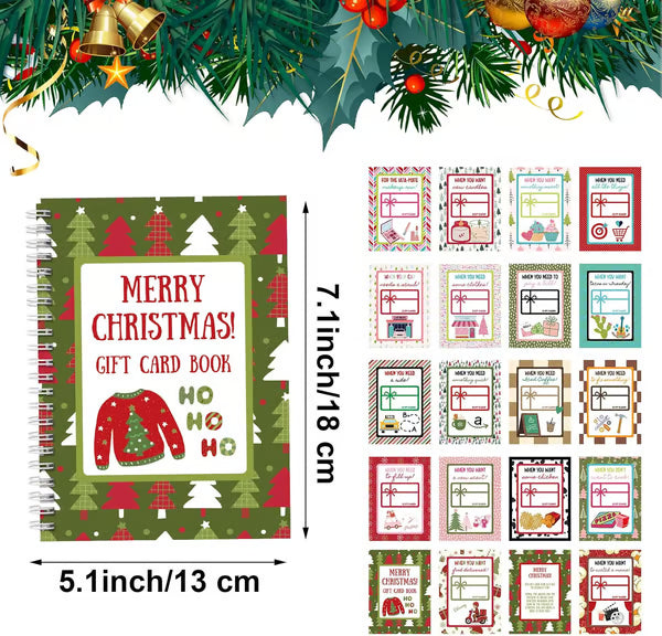 Gift Card Book ~ A keepsake they’ll flip through with excitement.