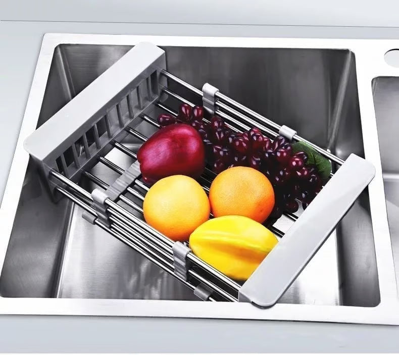 Extendable Sink Rack ~ Instantly create more drying space in your kitchen.