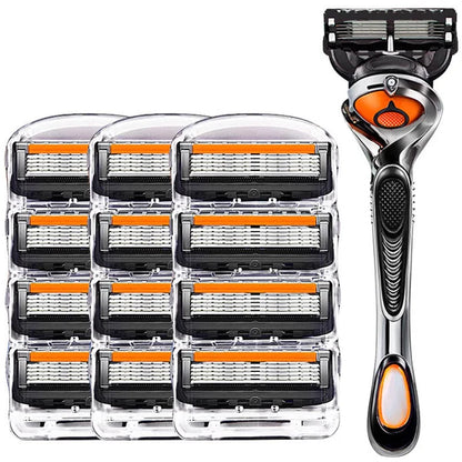Men’s Razor Blade Replacement Set ~ Turn every morning into a barbershop-grade shave