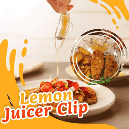 Acrylic Lemon Squeezer ~ Fresh Juice in Seconds, No Mess, No Seeds-