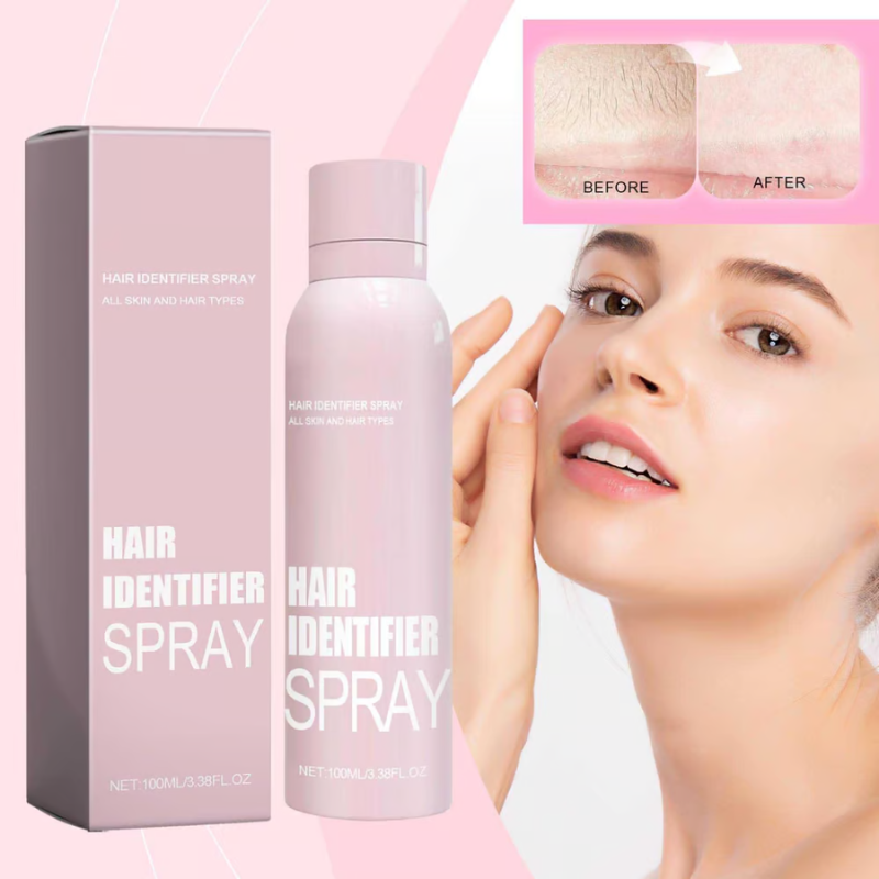 Hair Identification Spray Set ~ Reveal Every Hair for a Flawless Shave-