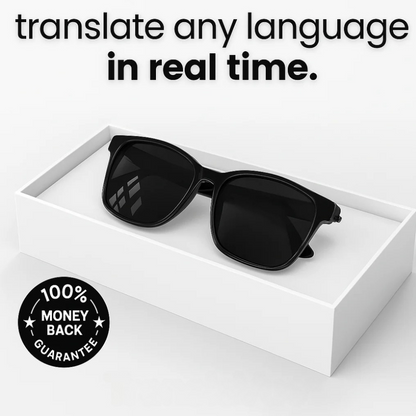 AI Translator Smart Glasses ~ Real-Time Translation in Your Eyewear.