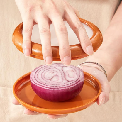 4-Piece Fruit & Veggie Storage Set ~ Keep your cut produce fresh and organized with ease