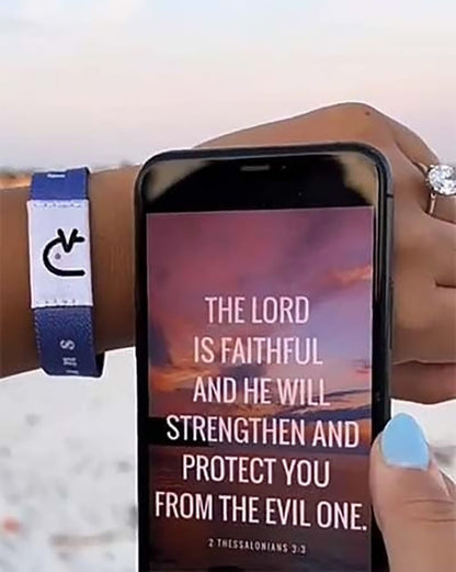 NFC Scripture Bracelet ~ Daily inspiration at your fingertips-