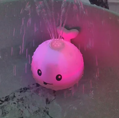 Water-Activated Glowing Sprayer Toy ~ Light-up bath fun with instant fountain play.