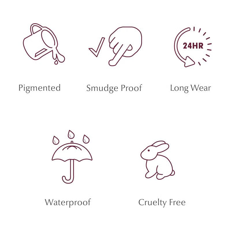 24hr Waterproof Eyeliner ~ Bold, stay-put color that never quits.