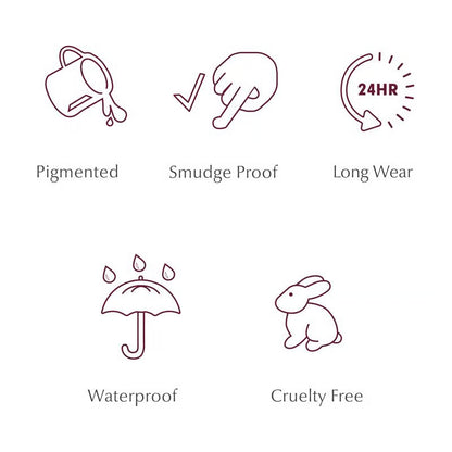 24hr Waterproof Eyeliner ~ Bold, stay-put color that never quits.