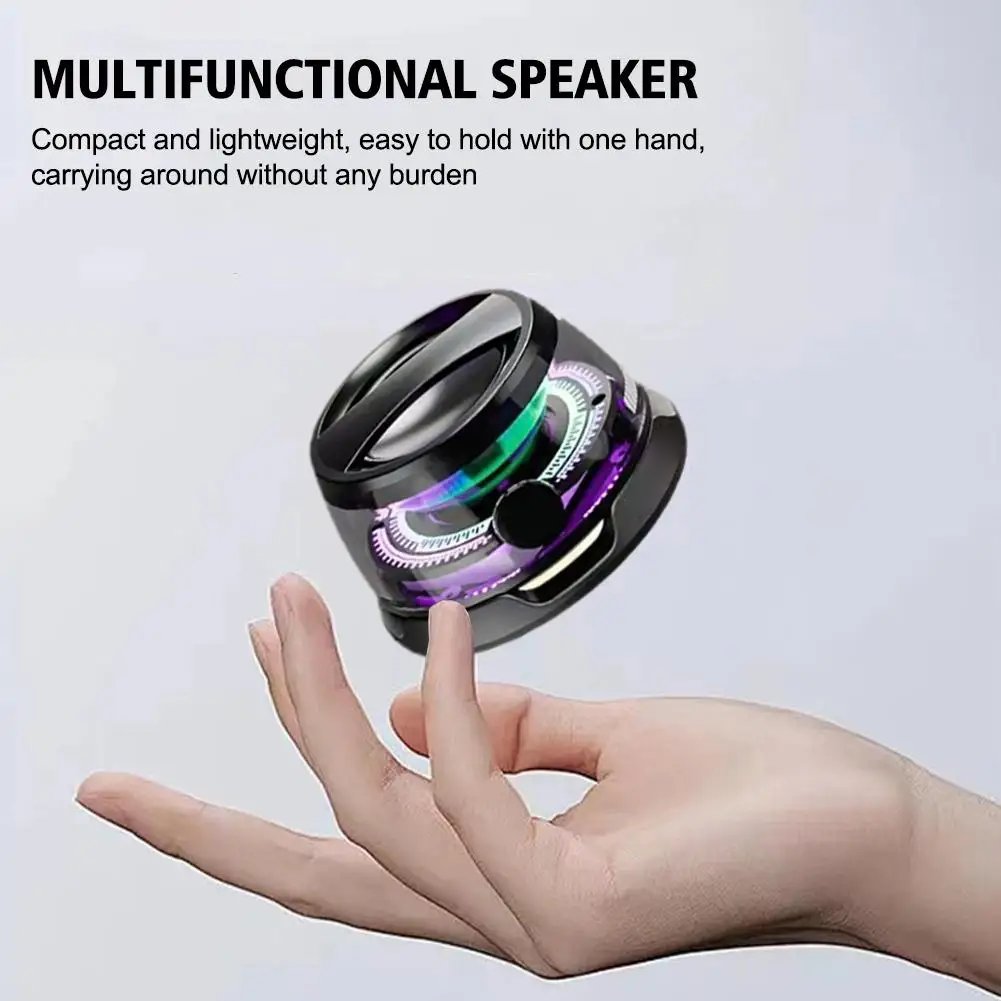 Magnetic Bluetooth Speaker ~ Crystal-clear sound on the go-