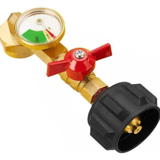 Propane Refill Elbow Adapter ~ Safe, precise refills for every grill and camper.
