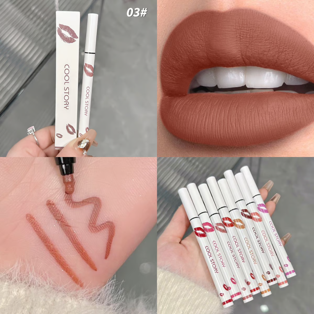 Liquid Lipstick Liner ~ Stay Flawless From First Sip to Last Kiss