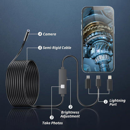 Plug-and-Play Endoscope Camera ~ See beyond what the eye can reach.