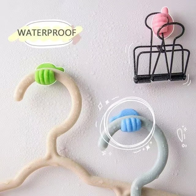 Thumbs Up Wall Hook ~ Tiny hook, big help for everyday clutter.