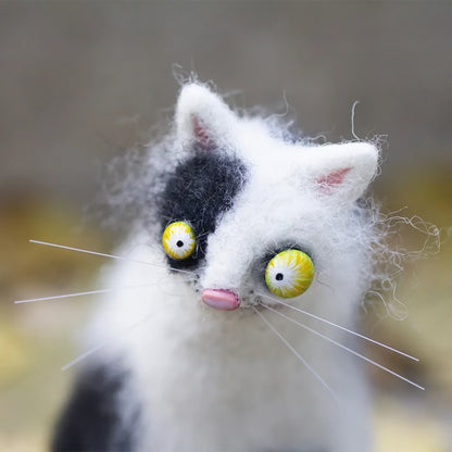 “What Did I Just See?” Eyes Plush Cat ~ The internet’s favorite weird cat.