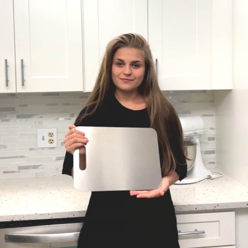 Metal Cutting Board ~  Hygienic, Durable, and Knife-Friendly for a Cleaner Kitchen