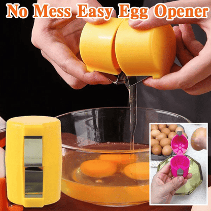 Efficient Egg Cracking Tool ~ Because You’ve Got Better Things to Do