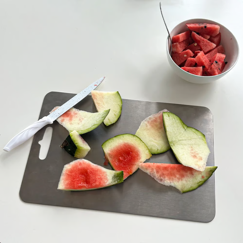 Metal Cutting Board ~  Hygienic, Durable, and Knife-Friendly for a Cleaner Kitchen