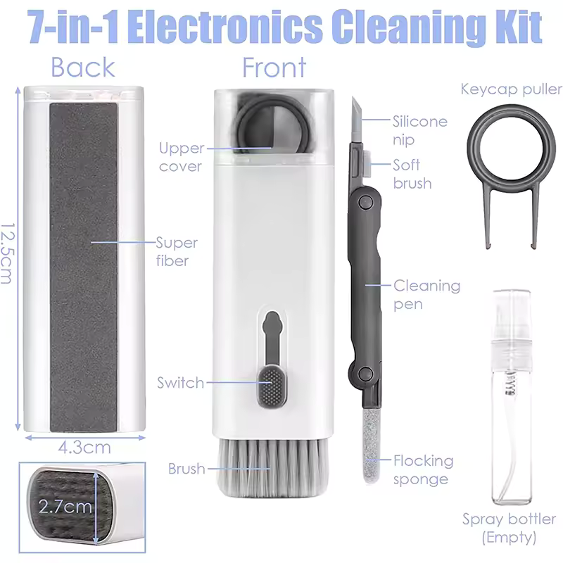7-in-1 Keyboard Cleaning Kit ~ Keep Your Devices Spotless & Performing Like New