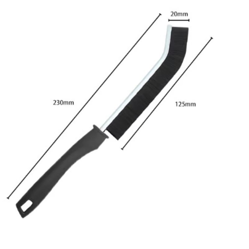Hard-Bristled Crevice Cleaning Brush ~ Deep-clean corners and tight spaces with ease