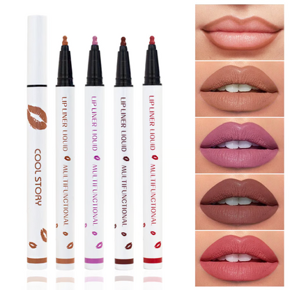 Liquid Lipstick Liner ~ Stay Flawless From First Sip to Last Kiss