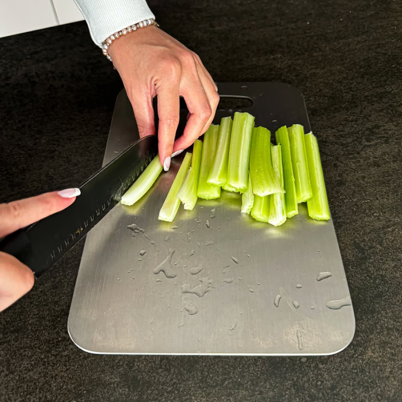 Metal Cutting Board ~  Hygienic, Durable, and Knife-Friendly for a Cleaner Kitchen