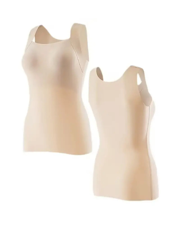 U Neck Shapewear Built-in Bra Tank ~ Flattering support with a seamless fit
