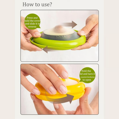 4-Piece Fruit & Veggie Storage Set ~ Keep your cut produce fresh and organized with ease