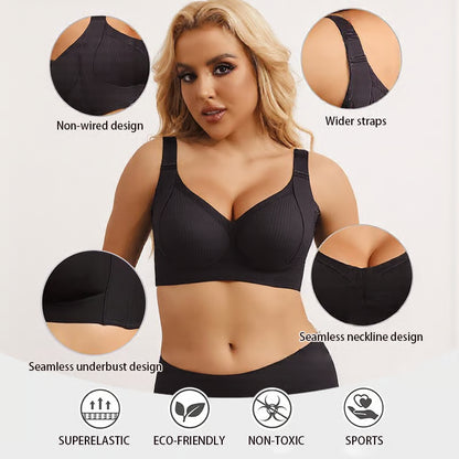 3D Lift Design Super Firming Bra ~ Reshapes gravity’s damage into goddess-level form.