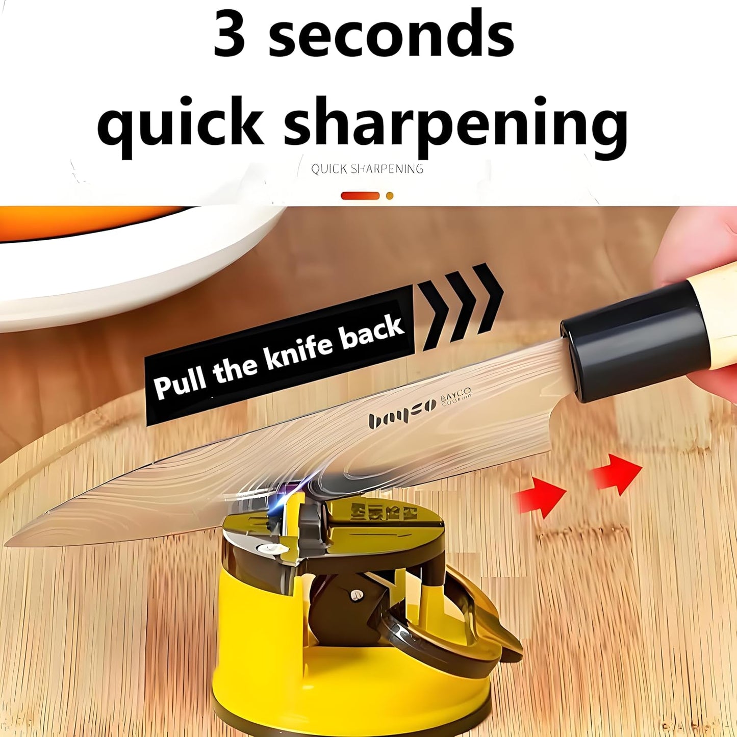 Mini Knife Sharpener ~ Compact, powerful, and built for precision-