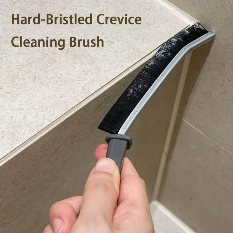 Hard-Bristled Crevice Cleaning Brush ~ Deep-clean corners and tight spaces with ease