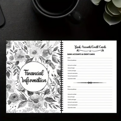 End of Life Organizer Planner ~ Because your family deserves to know