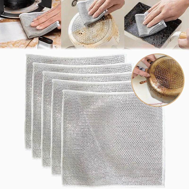 Miracle Wire Cleaning Cloth ~ Tough on Grime, Gentle on Surfaces