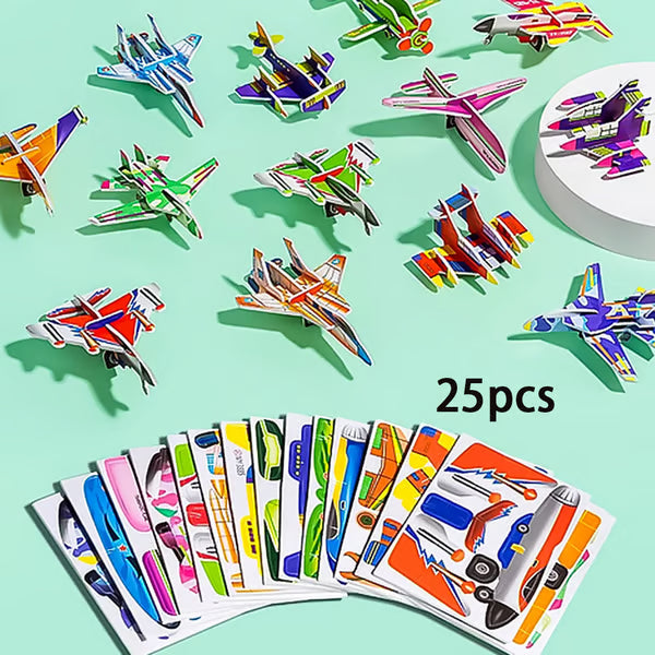 Educational 3D Cartoon Puzzle ~ Keep little hands busy and imaginations big.