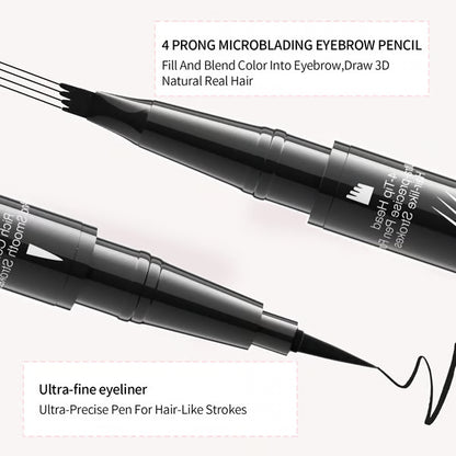 4D Brow Pen~  Natural, microbladed brows and sharp liner in seconds.