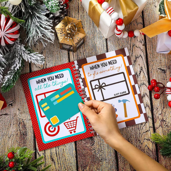 Gift Card Book ~ A keepsake they’ll flip through with excitement.
