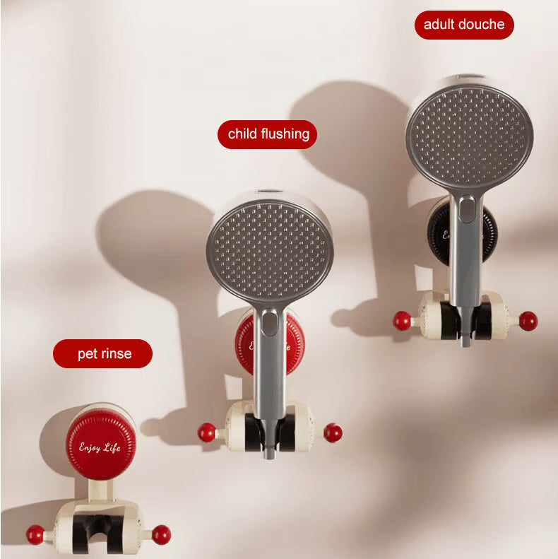 Adjustable Suction Cup Shower Holder ~ Customize your shower in seconds.