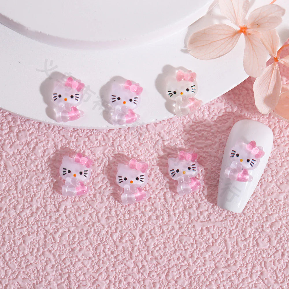40PCS Cute Resin Nail Art Charms ~ Personalize Your Nails & Accessories with Ease-