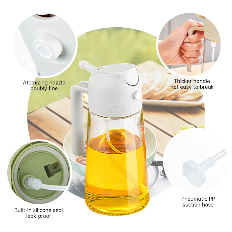 Mistify Gourmet Oil Sprayer ~ Even Coating, Better Cooking, Zero Mess