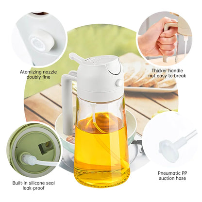 Mistify Gourmet Oil Sprayer ~ Even Coating, Better Cooking, Zero Mess