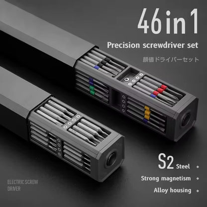 46-in-1 Precision Screwdriver Set ~ The Ultimate Toolkit for Electronics & DIY Repairs