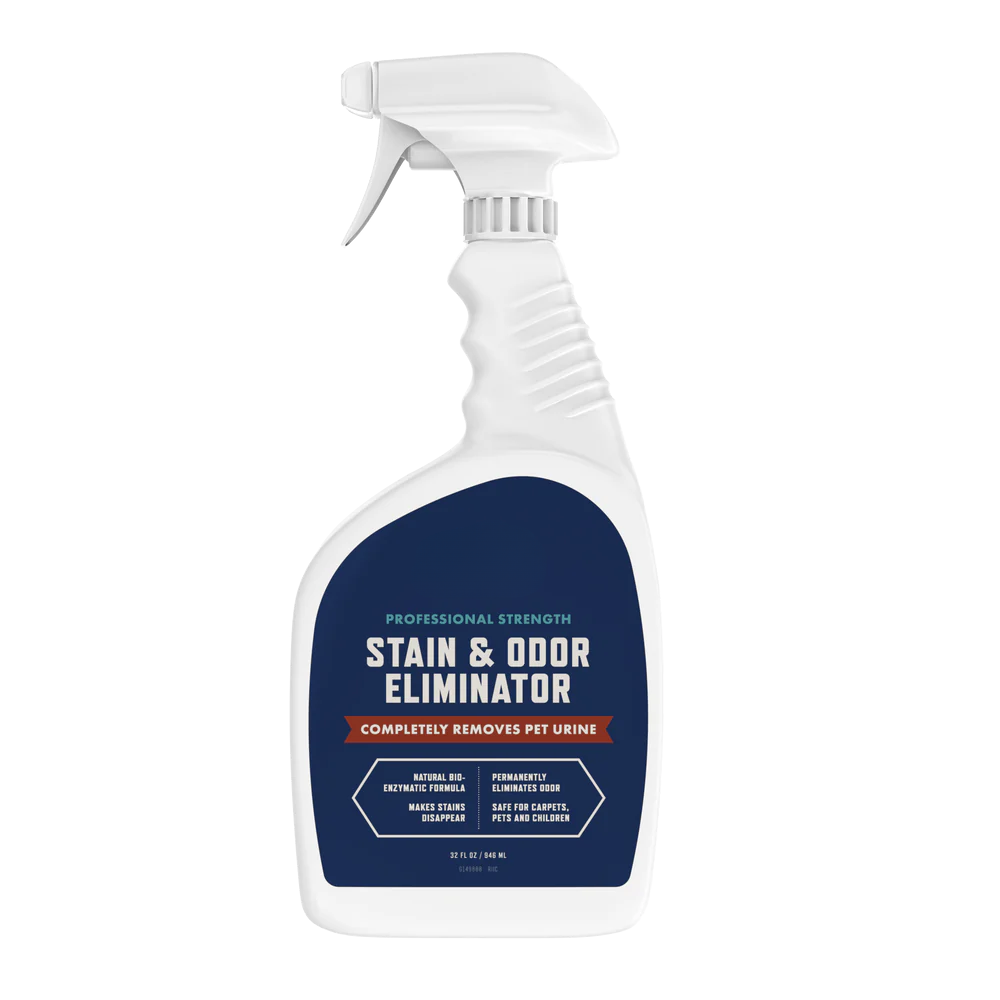 Stain & Odor Eliminator Spray ~ Lift urine, vomit, and odors with enzyme-powered cleaning