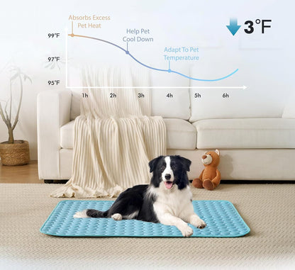 Dog Cooling Mat ~ Instant heat relief without freezing or plugging in