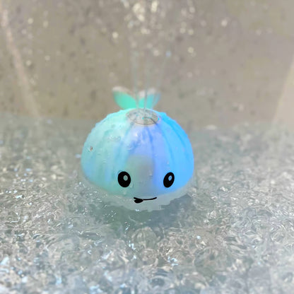 Water-Activated Glowing Sprayer Toy ~ Light-up bath fun with instant fountain play.