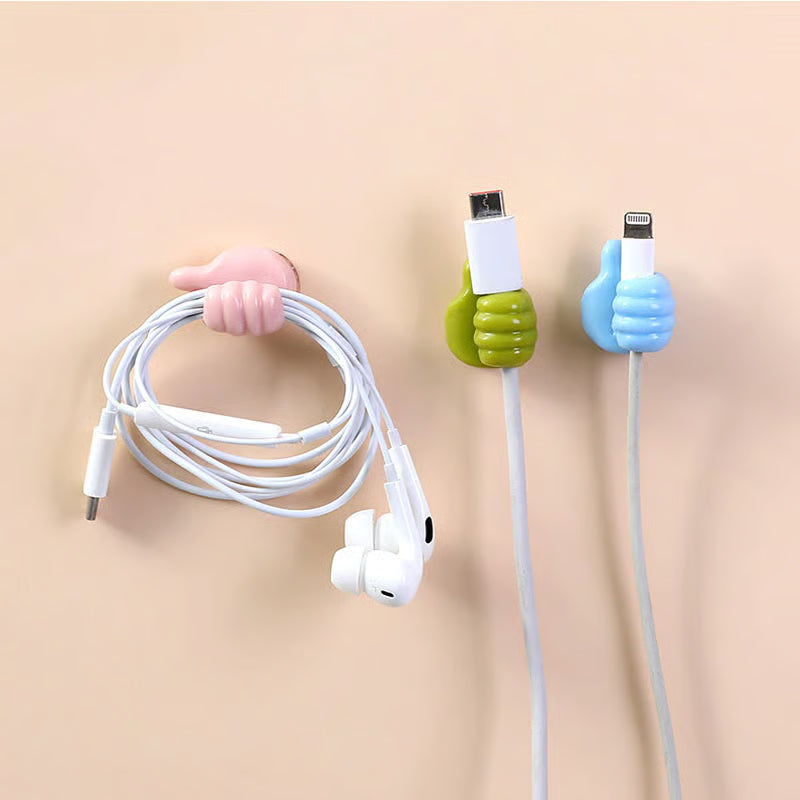 Thumbs Up Wall Hook ~ Tiny hook, big help for everyday clutter.