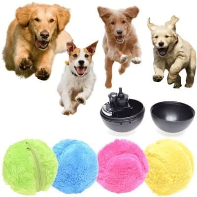 Anti-Anxiety Automatic Moving Ball ~ Unleash nonstop zoomies without lifting a finger.