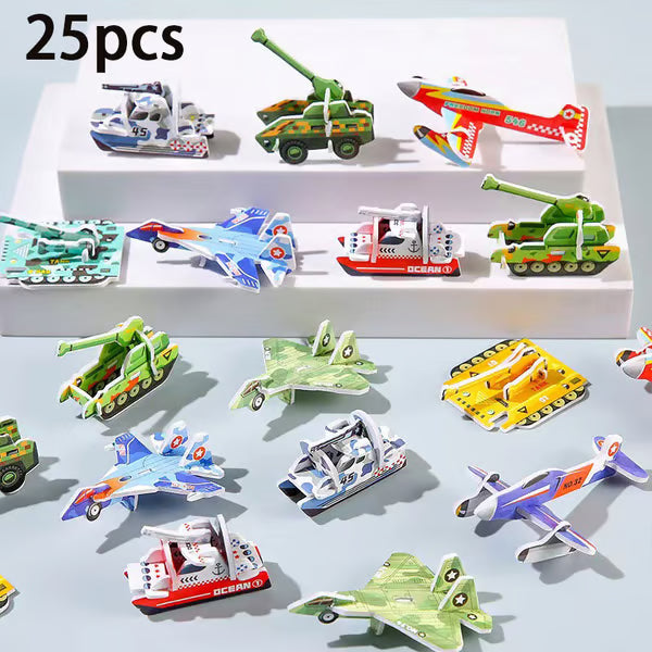 Educational 3D Cartoon Puzzle ~ Keep little hands busy and imaginations big.