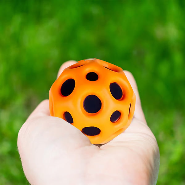 Bouncy Space Ball ~ Sky-high jumps and endless outdoor fun.