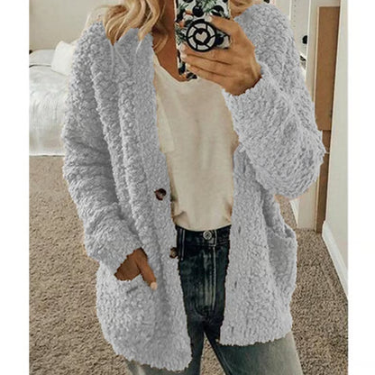 Casual Velvet Jacket ~ Cloud-soft warmth you’ll want to live in.