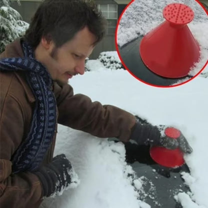 Magical Car Ice Scraper ~ Clear your windshield effortlessly for stress-free winter drives.